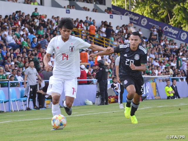 U-22 Japan National Team draws 0-0 against Mexico at North & Central America Tour