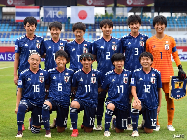 Win over Thailand sends U-16 Japan Women's National Team to Semi-Finals as group leaders - AFC U-16 Women's Championship Thailand 2019