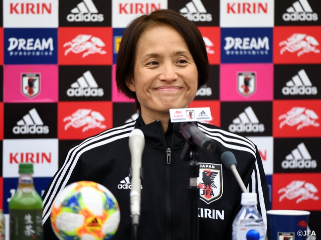 Nadeshiko Japan conducts official training session and press-conference ahead of International Friendly Match vs Canada Women's National Team