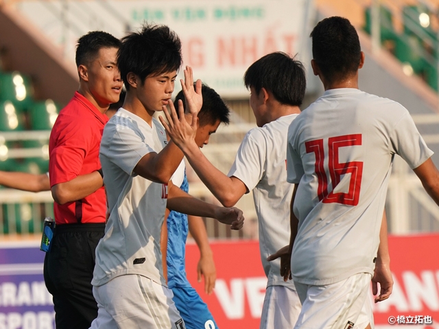 U-18日本代表AFC U-19選手権　2連勝で予選突破を掛けてベトナム戦へ！