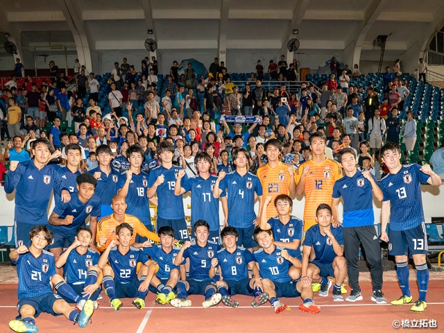 U-18 Japan National Team draws with Vietnam to earn group lead at the AFC U-19 Championship 2020 Qualification