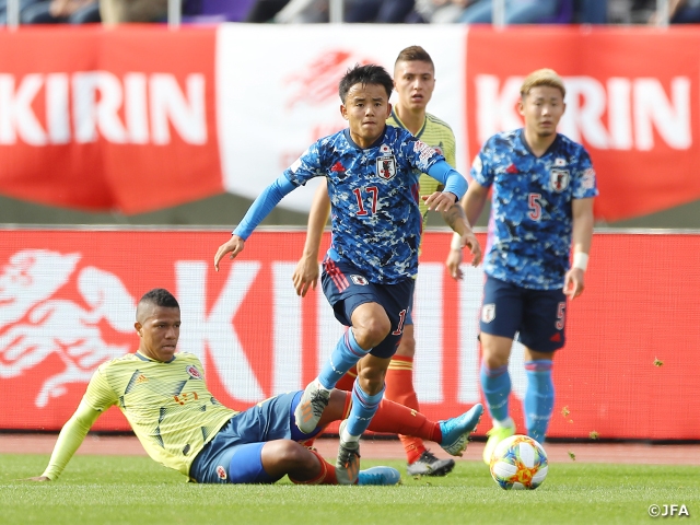 U-22 Japan National Team lose to U-22 Colombia National Team 0-2 at KIRIN CHALLENGE CUP 2019