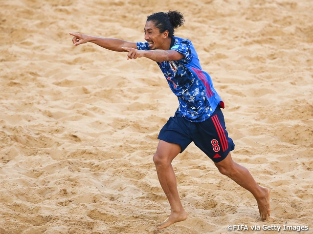 Japan Beach Soccer National Team advance to Quarterfinals with three straight wins - FIFA Beach Soccer World Cup Paraguay 2019