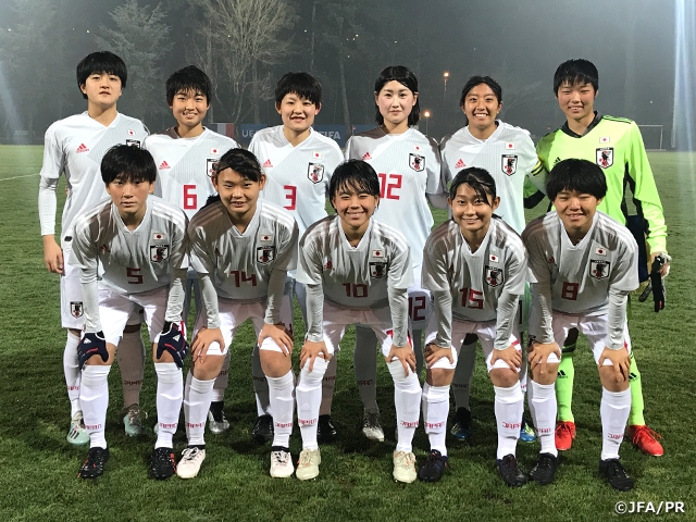 U-17日本女子代表フランス遠征　U-17フランス女子代表に1-0で勝利