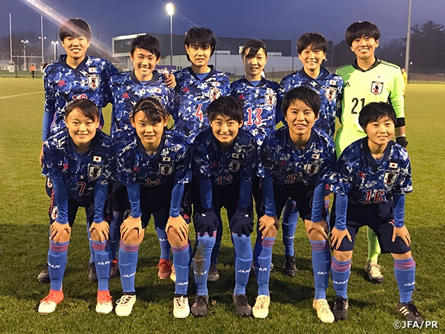 U-17日本女子代表　フランス遠征を3連勝で終える