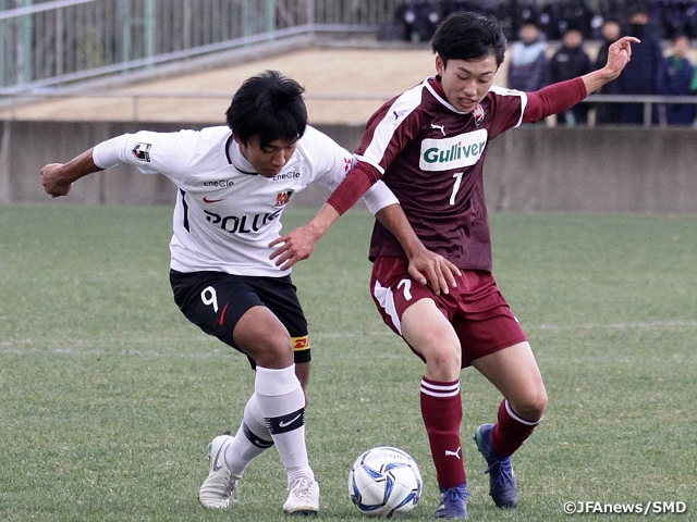 Shoshi High School demoted to Prince League with loss to Urawa - Prince Takamado Trophy JFA U-18 Football Premier League EAST