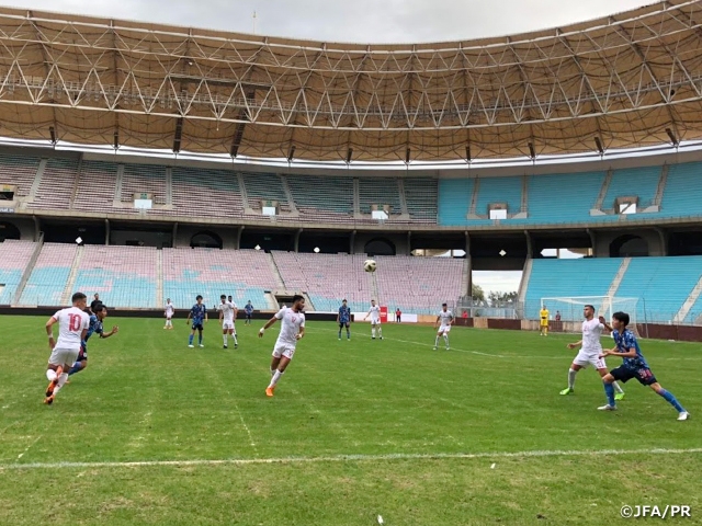 U-16 Japan National Team lose second international friendly match against Tunisia to conclude tour