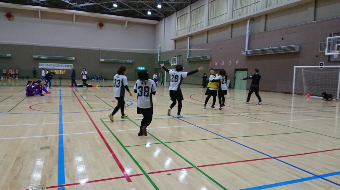 JFAレディース／ガールズサッカーフェスティバル in 池田町総合体育館