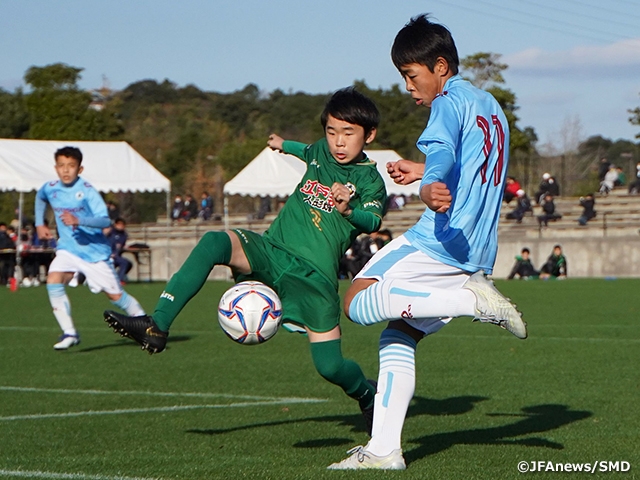 実力拮抗の接戦を制し、ベスト8が出そろう　JFA第43回全日本U-12サッカー選手権大会
