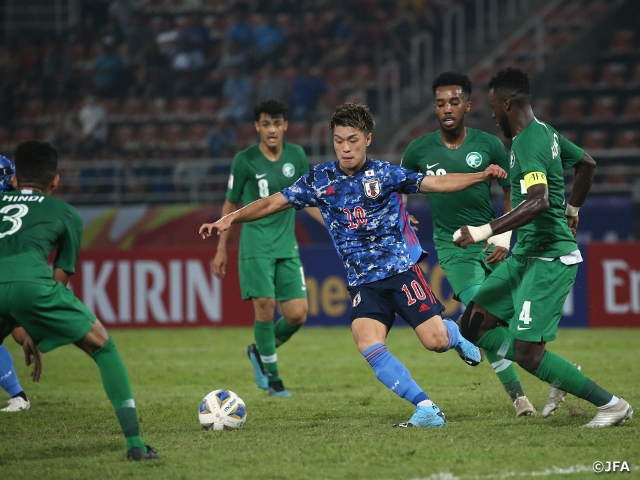 U-23 Japan National Team lose to Saudi Arabia after conceding late goal - AFC U-23 Championship Thailand 2020