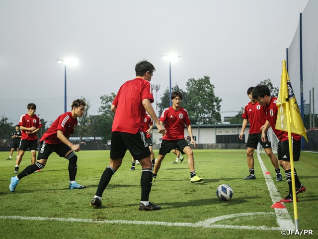 U-23 Japan National Team seeking for victory against Qatar in final group stage match - AFC U-23 Championship Thailand 2020