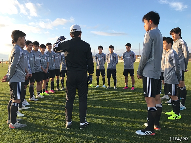 U-16 Japan National Team start training in Turkey