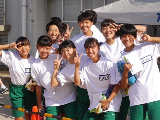 中学校体育大会 教育長のページ】生徒が輝く体育祭｜熊野町