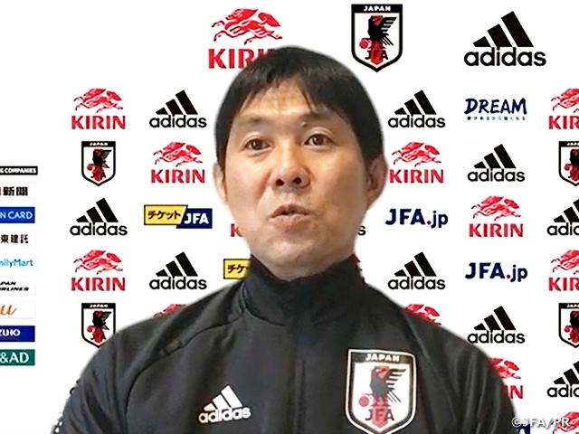 Coach Moriyasu of SAMURAI BLUE shares aspiration ahead of match against Cote d'Ivoire “To showcase combinations that can effectively bring out the team’s energy”
