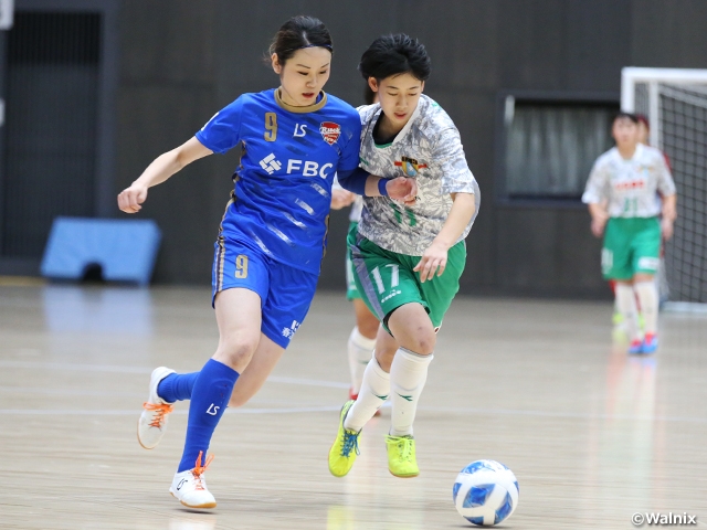 Defending champion Bardral Urayasu Las Bonitas starts off with a victory at the JFA 17th Japan Women's Futsal Championship