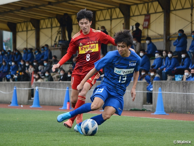 Ryutsu Keizai Kashiwa wins revenge match against Funabashi Municipal to claim second place at the Prince Takamado Trophy JFA U-18 Football Premier League 2020 Kanto