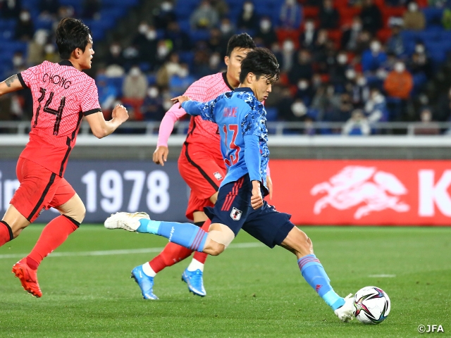SAMURAI BLUE　韓国代表に3-0快勝
