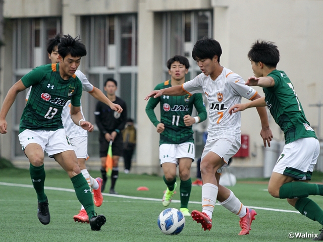Shimizu defeat Aomori Yamada to claim provisional lead of the Prince Takamado Trophy JFA U-18 Football Premier League 2021 EAST