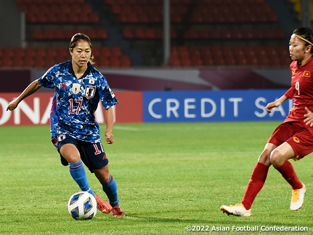 【Match Report】Nadeshiko Japan defeat Vietnam to claim second successive victory at the AFC Women's Asian Cup India 2022