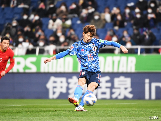 【Match Report】SAMURAI BLUE、大迫選手、伊東選手の得点で中国代表に快勝で2位キープ