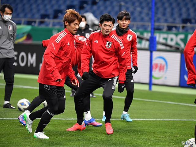 SAMURAI BLUE’s Coach MORIYASU shares aspiration to “Bring out full potential to win” against Saudi Arabia in AFC Asian Qualifiers (Road to Qatar)