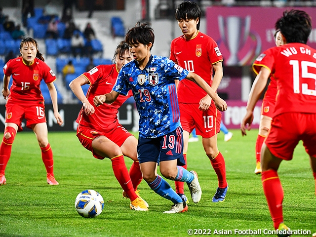 【Match Report】なでしこジャパン、PK戦の末に中国に敗れ、決勝進出はならず　AFC女子アジアカップインド2022
