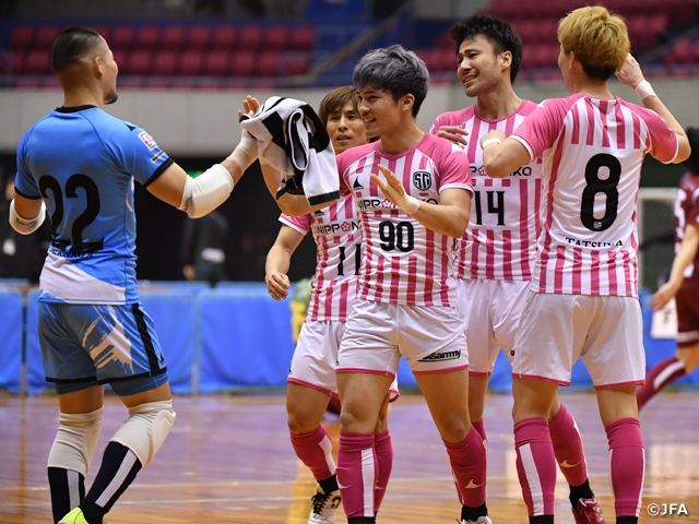 Defending champions Shinagawa start with a win as the battle for the national title kicks-off! - JFA 27th Japan Futsal Championship