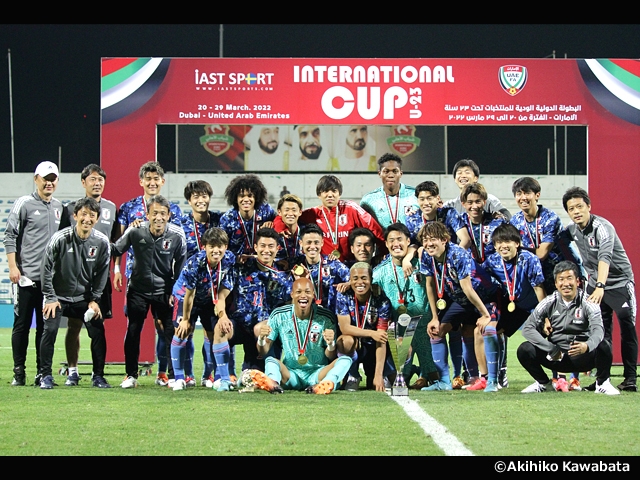 【Match Report】U-21 Japan National Team finish their first international competition on a high note