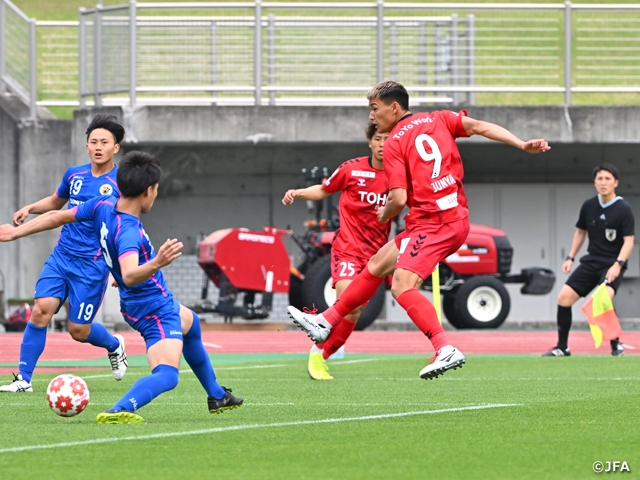 天皇杯が開幕！6年ぶり出場の福島がノースアジア大学を破り2回戦へ　天皇杯 JFA 第102回全日本サッカー選手権大会