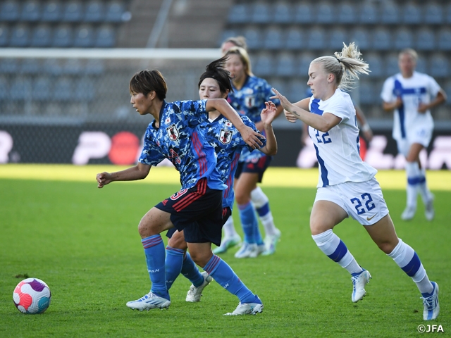 【Match Report】Nadeshiko Japan concede one goal but score five in consecutive matches to win big against Finland