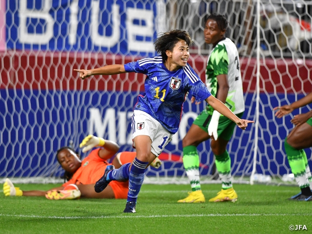 【Match Report】Nadeshiko Japan win international friendly match against Nigeria with new system