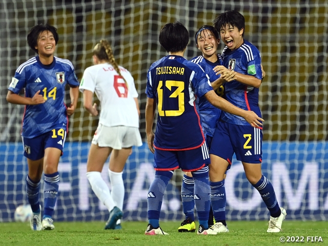 【Match Report】U-17 Japan Women's National Team advance to knockout stage with win over Canada - FIFA U-17 Women's World Cup India 2022™