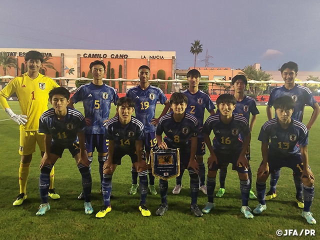 【Match Report】U-15 Japan National Team earn victory in team’s first international match