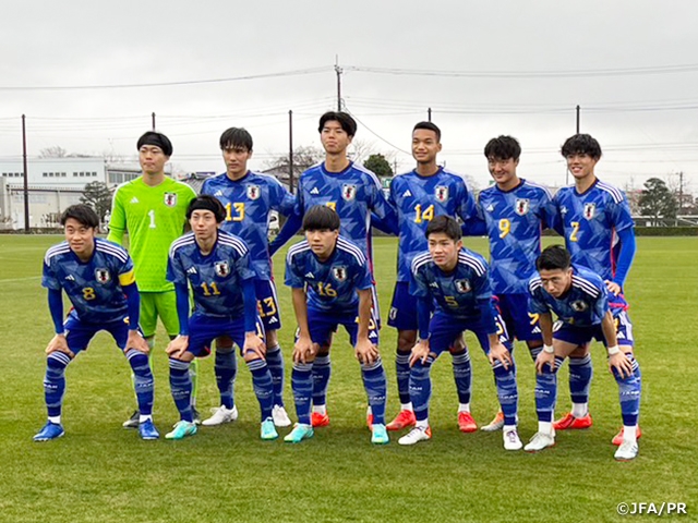 【Match Report】U-18日本代表、IBARAKI Next Generation Cup初戦を白星で飾る