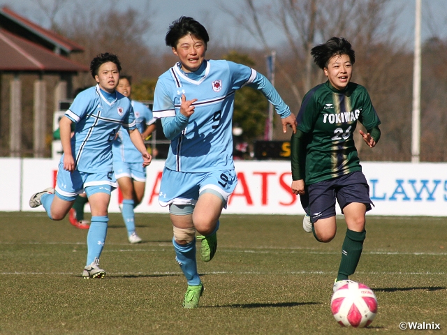 Jumonji and Hinomoto Gakuen reach semi-finals of the 31st All Japan High School Women's Football Championship