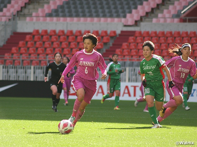 Fujieda Junshin and Jumonji advance to final of the 31st All Japan High School Women's Football Championship