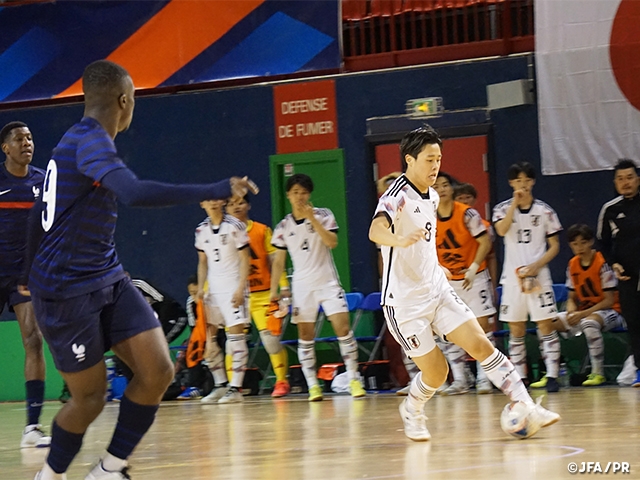【Match Report】U-23 Japan Futsal National Team defeat France 6-1 to cap off first international tour