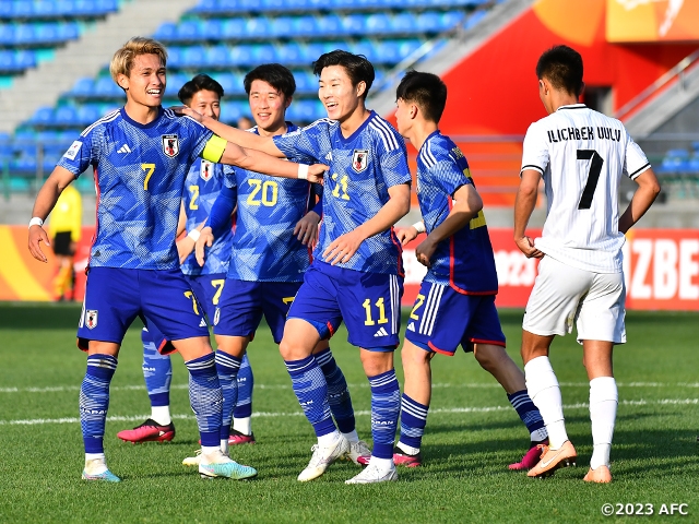 【Match Report】U-20 Japan National Team score three late goals enroute to victory over Kyrgyz Republic - AFC U20 Asian Cup Uzbekistan 2023