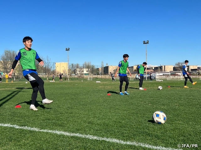 U-20 Japan National Team make best possible preparations ahead of semi-final against Iraq - AFC U20 Asian Cup Uzbekistan 2023