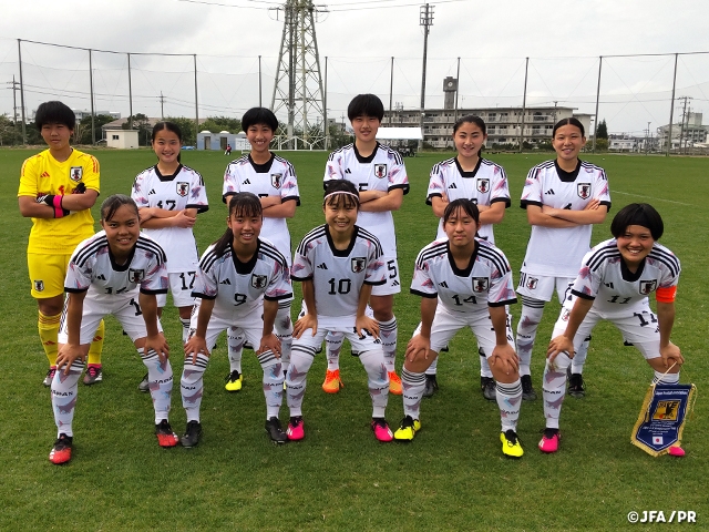 【Match Report】U-16日本女子代表 タイに勝利し決勝へ進出 JENESYS U-17 Women’s Football Memorial Cup