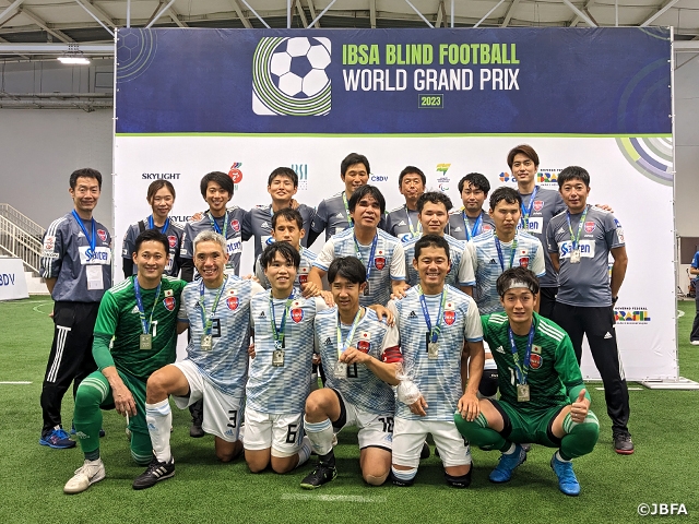 ブラインドサッカー日本代表が「IBSA ブラインドサッカーワールドグランプリ 2023」で準優勝！