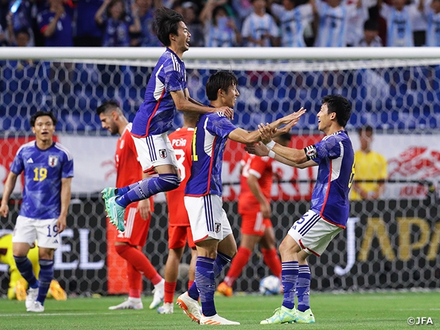 【Match Report】SAMURAI BLUE score four goals in win over Peru at the KIRIN CHALLENGE CUP 2023