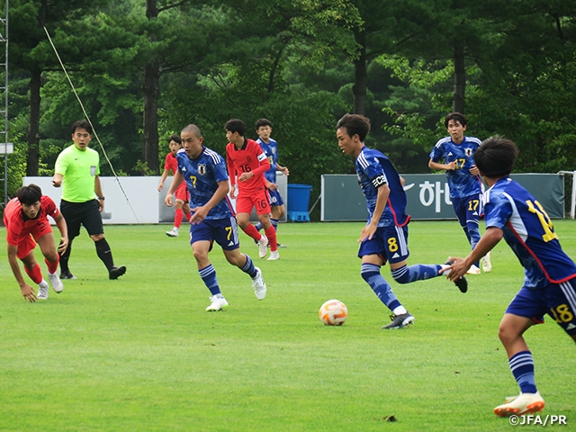 【Match Report】U-15日本代表　韓国遠征でU-15韓国代表に5-3での勝利