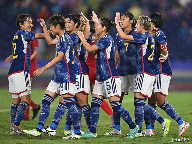 【Match Report】アジア競技大会日本女子代表がベスト4進出　第19回アジア競技大会（2022/杭州）
