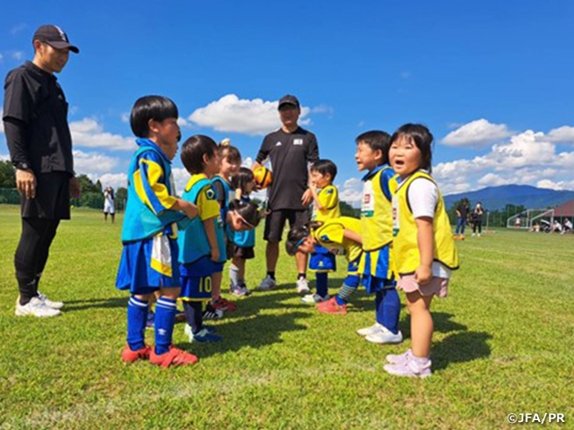 秋田・石川でサッカーフェスティバルを開催