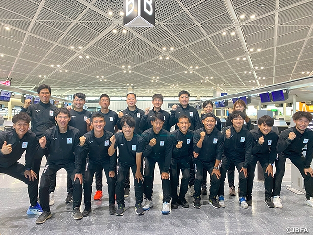 ブラインドサッカー男子日本代表「杭州2022アジアパラ競技大会」へ出場
