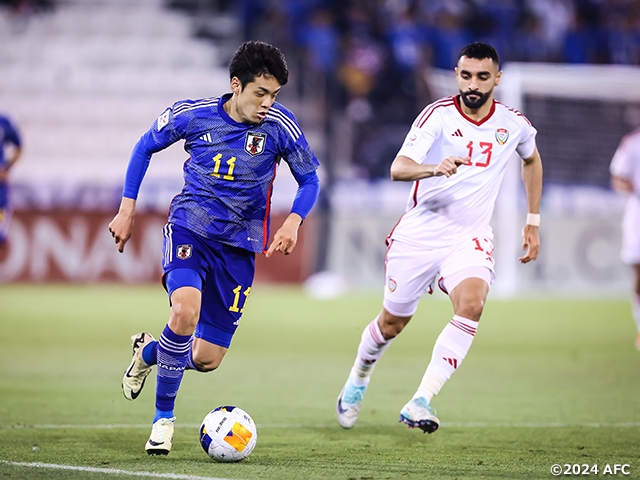 【Match Report】U-23 Japan National Team advance past group stage with two consecutive clean sheets - AFC U23 Asian Cup Qatar 2024™