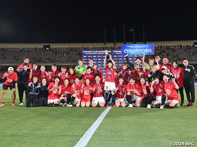 Urawa come from behind to claim Asian title at AFC Women's Club Championship 2023 - Invitational Tournament