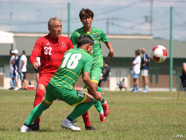 宇都宮市で開幕　JFA 第23回全日本O-50サッカー大会
