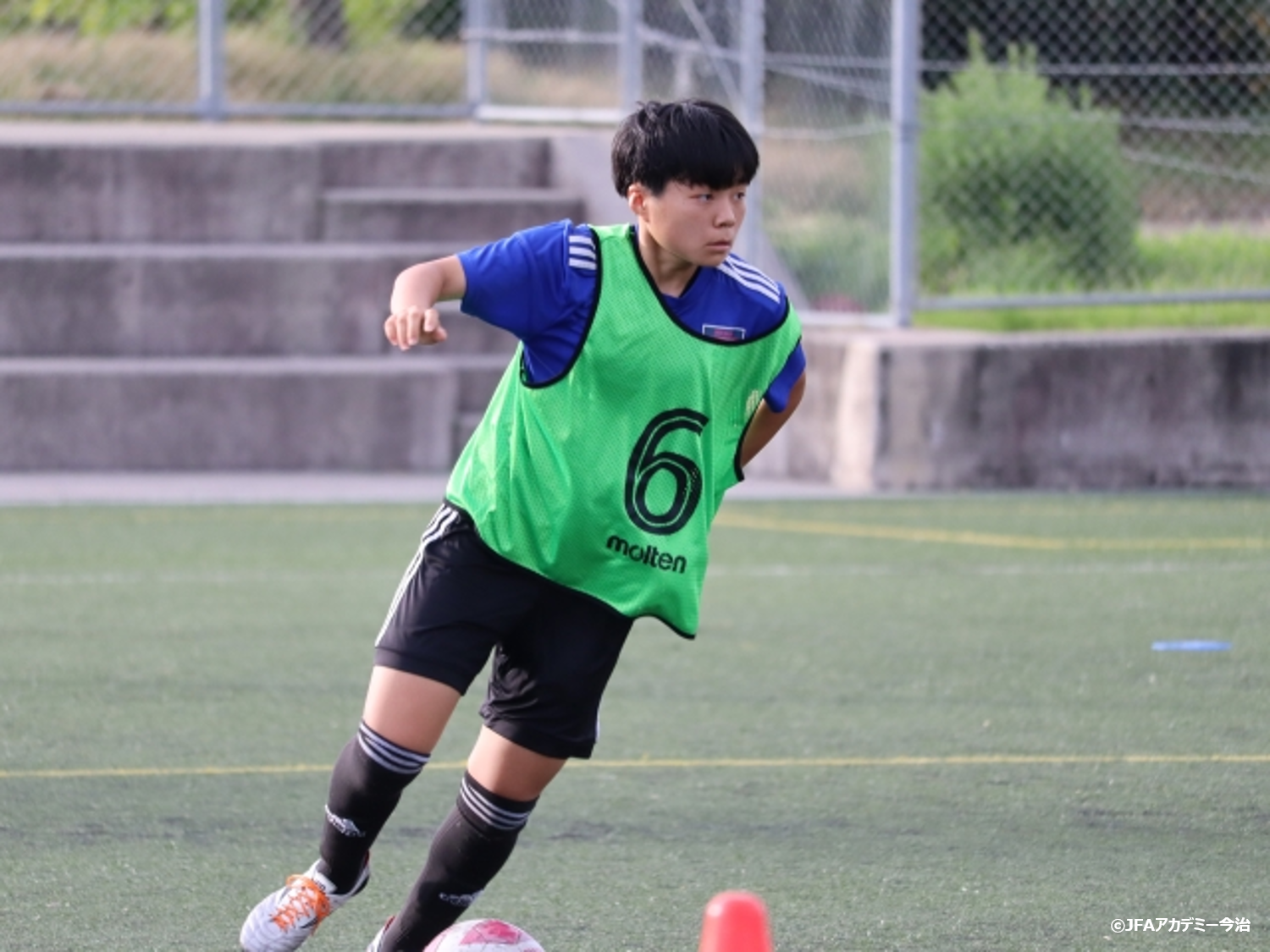 佐々木由貴 選手 FAFF U-15 女子選手権2024に選出～JFAアカデミー今治ダイアリー～